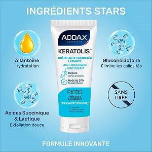 Крем для ног ADDAX Keratolis для грубой кожи стоп, 100 мл synthetic.ua - Фото 1