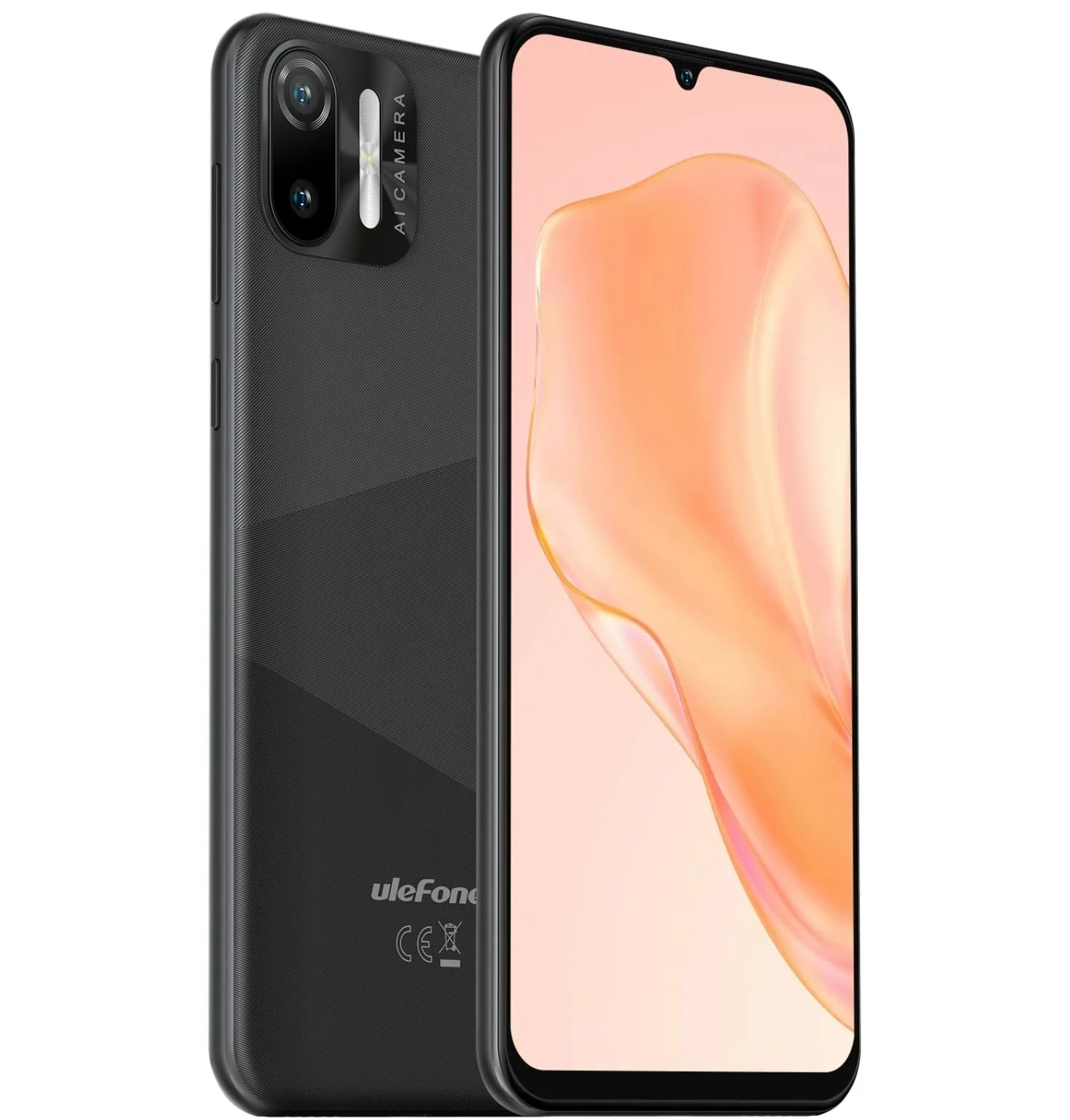 Смартфон Ulefone Note 6(P) 4G Dual SIM 6.1 дюйм 2 ГБ + 32 ГБ 8 Мп + 5 Мп Black, фото №1