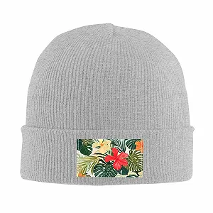 Летняя гавайская шапка-бини JBYJBX с принтом synthetic.ua - Фото 1