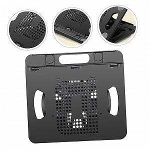 Подставка для планшета Happyyami, складная, с регулируемой высотой, эргономичная, для ноутбука, планшета, книг, вращающаяся, портативная и универсальная, для офиса и дома synthetic.ua - Фото 1