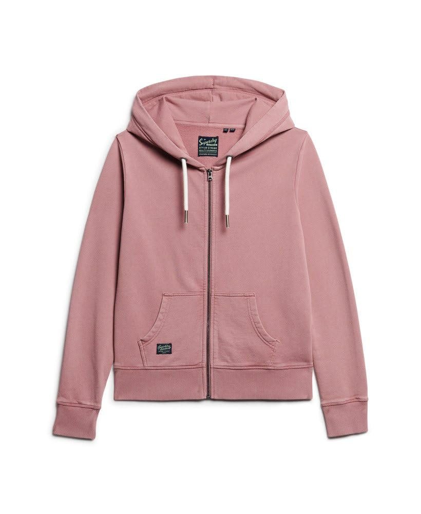Женская куртка с капюшоном на молнии Superdry Archive с вышивкой, фото №7