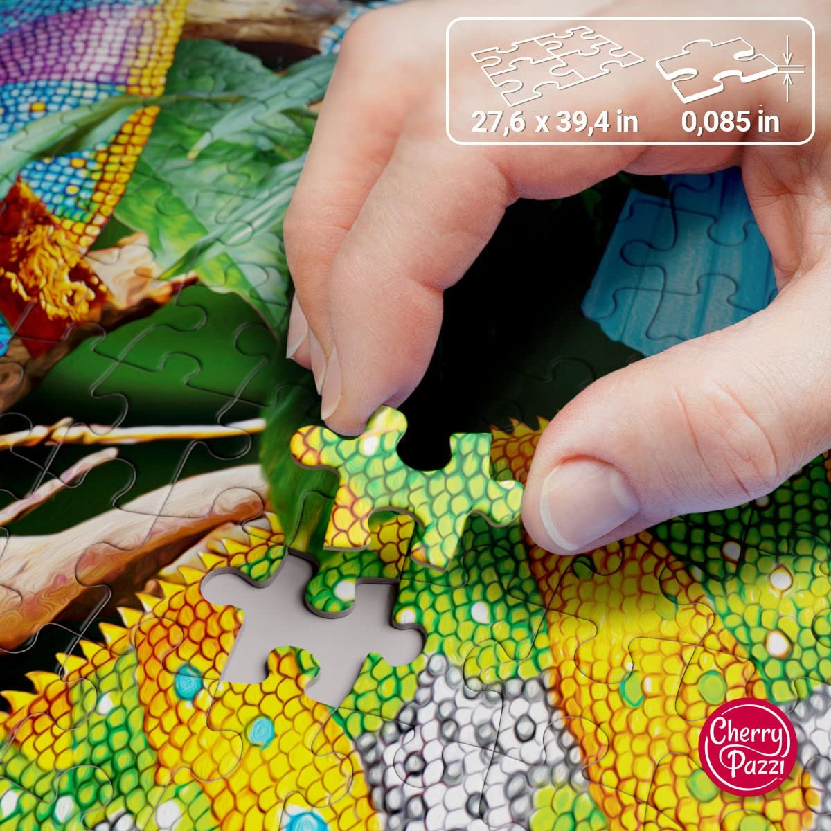 Пазл Caméléons étonnants 2000 елементів для дорослих та підлітків, фото №7