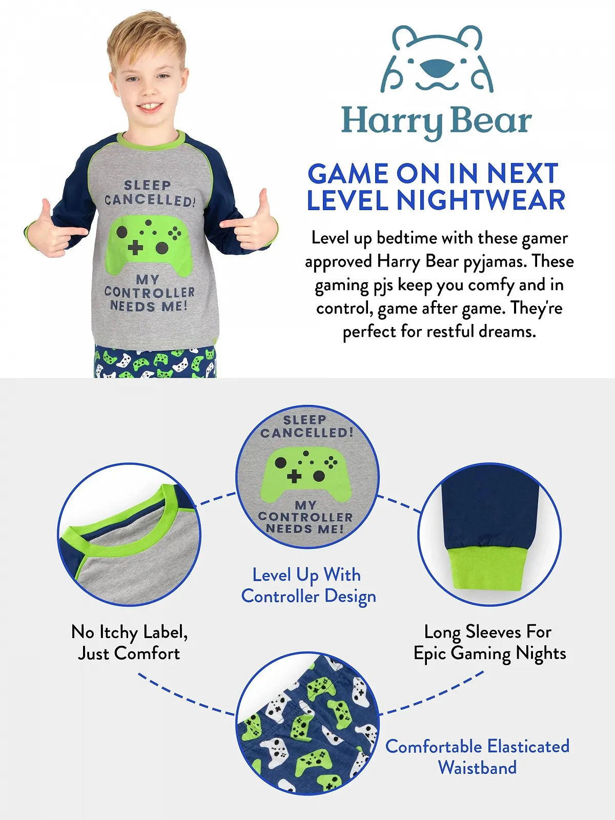 Піжама Harry Bear Gaming, фото №6
