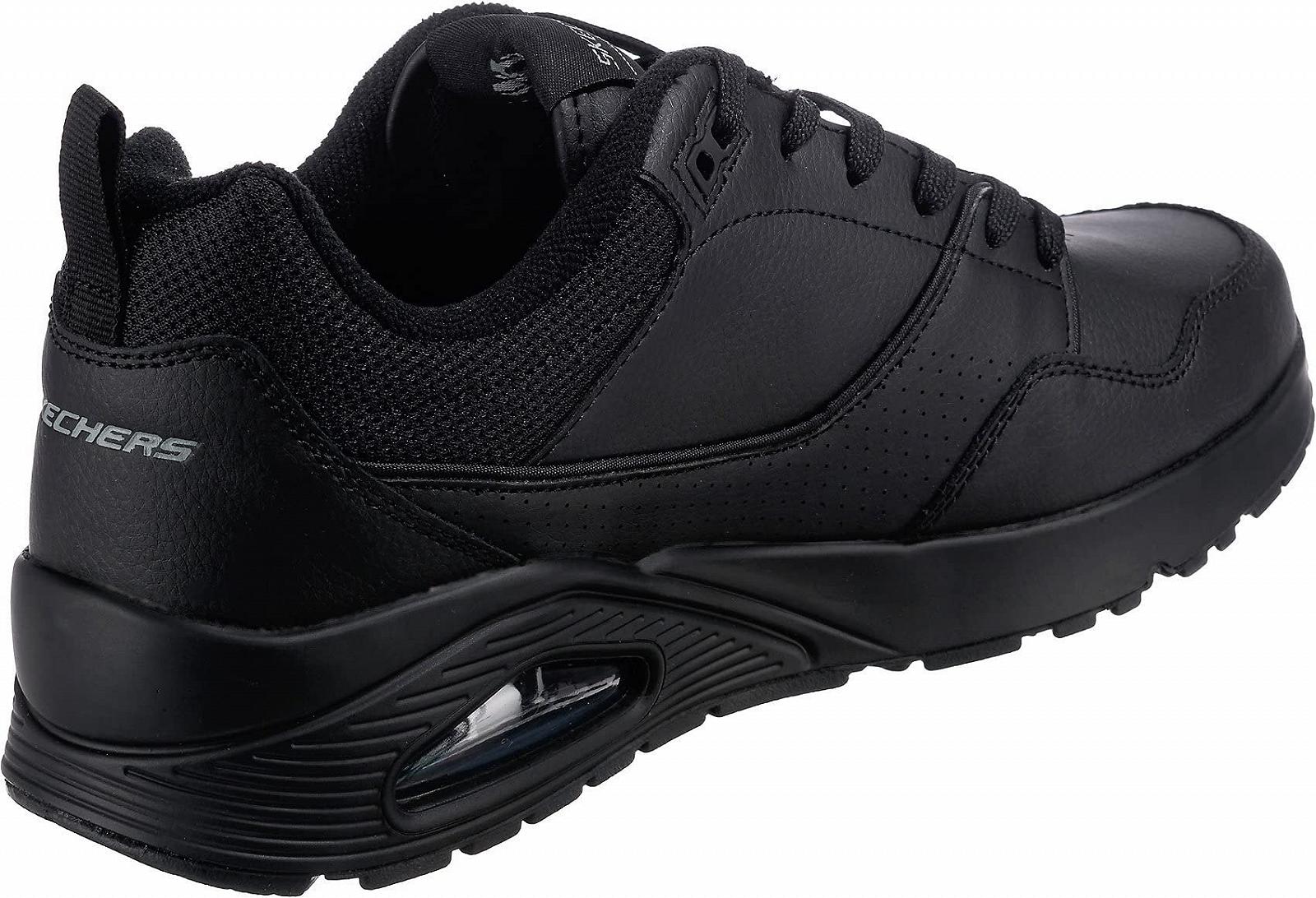 Кроссовки Skechers UNO мужские, синие, средние, фото №4