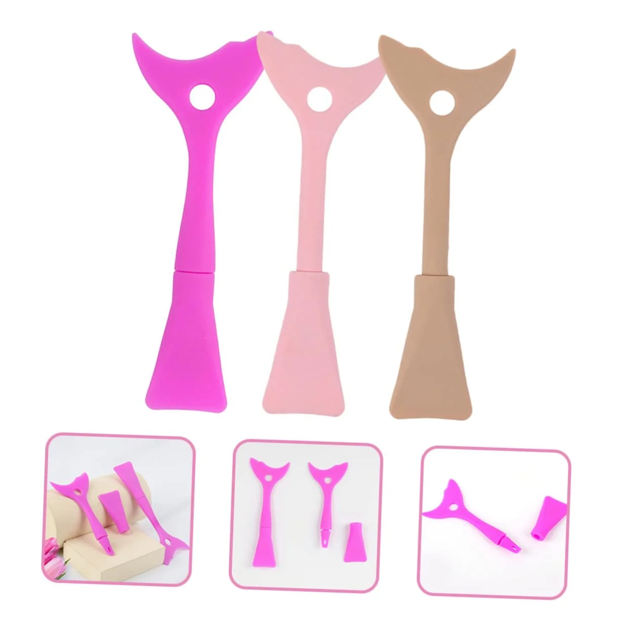 Трафарети ABOOFAN, (силіконові форми, захист для макіяжу), фото №6