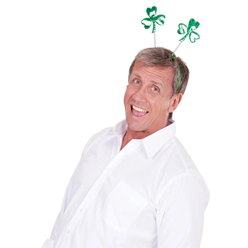 Обруч на голову День Святого Патрика Зелена, фото №2