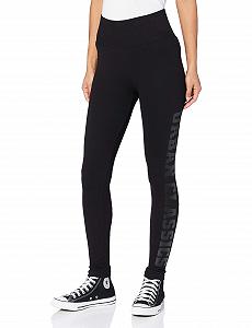 Леггинсы Urban Classics Ladies High Waist Branded - Фото 1