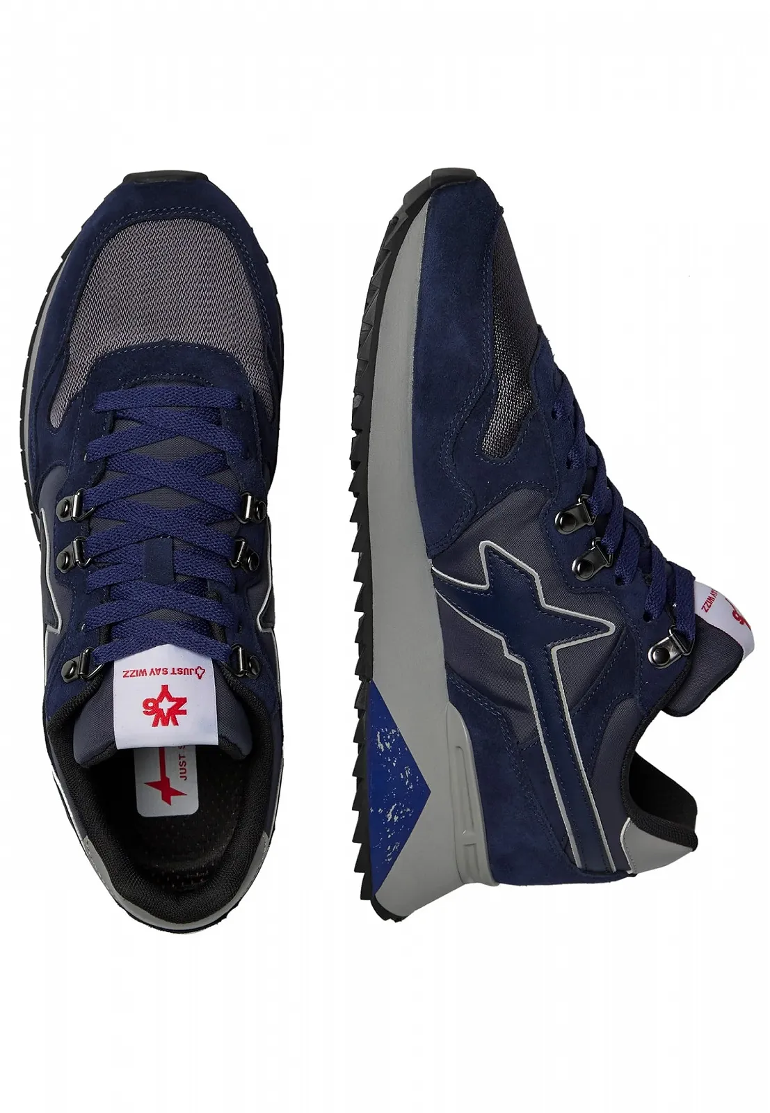 Кросівки W6YZ Yak-M з технічної тканини та замші, фото №3