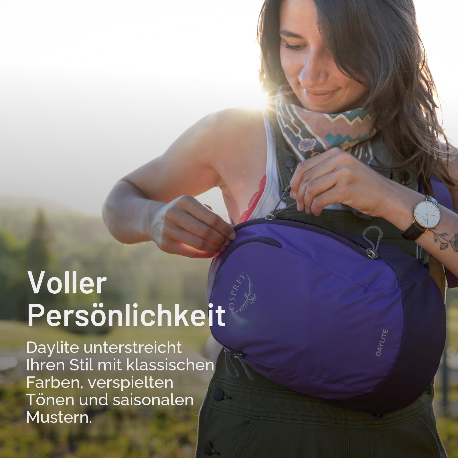 Сумка-рюкзак через плече Osprey Daylite Sling Unisex, фото №5