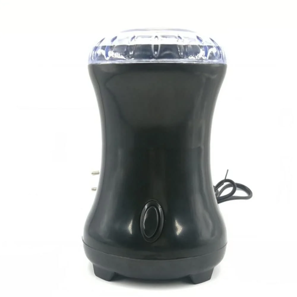 Электрическая кофемолка портативная, Mini Spices Herb Mill, для орехов трав бобов перца, черная, фото №1