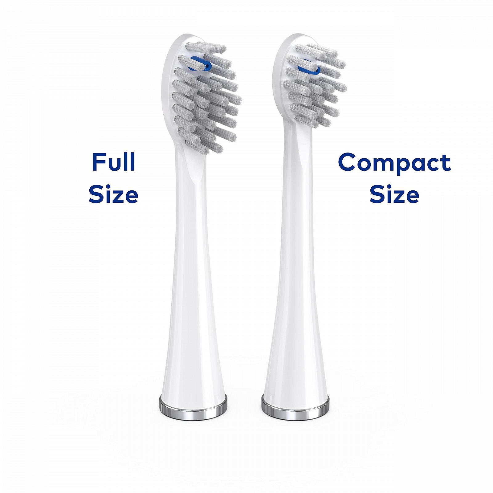 Насадки для зубной щетки Waterpik Sonic Fusion для электрической зубной щетки Sonic-Fusion с встроенным оральным ирригатором (2 шт. в упаковке), фото №5