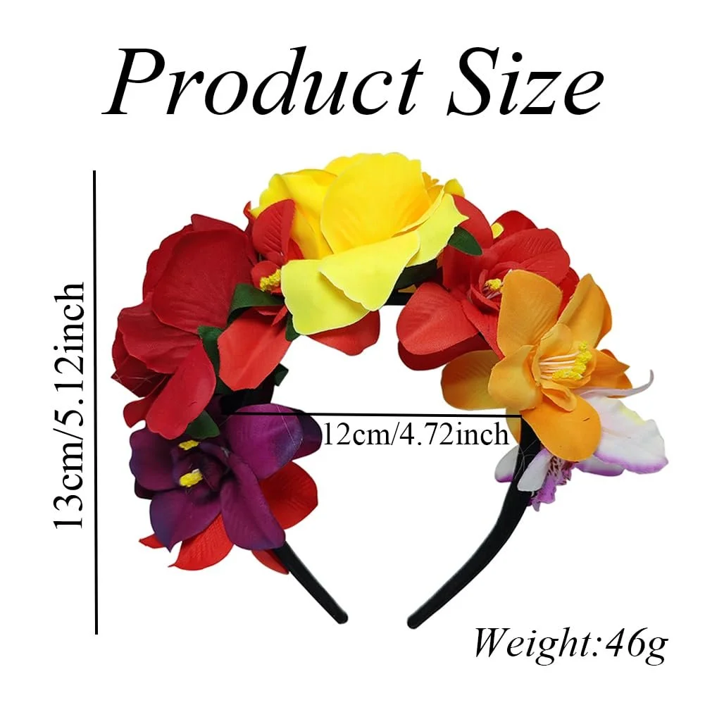 Обруч на голову Цветок, фото №2