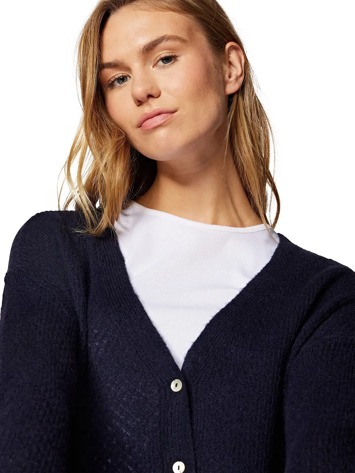 Кардиган Mavi Regular Вязаный однотонный, фото №4