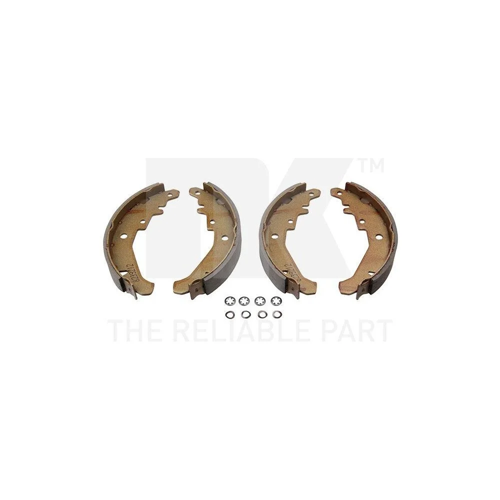 Комплект гальмівних колодок NK 2723658 FIAT Задня вісь, фото №1 Комплект гальмівних колодок NK 2723658 FIAT Задня вісь, фото №1