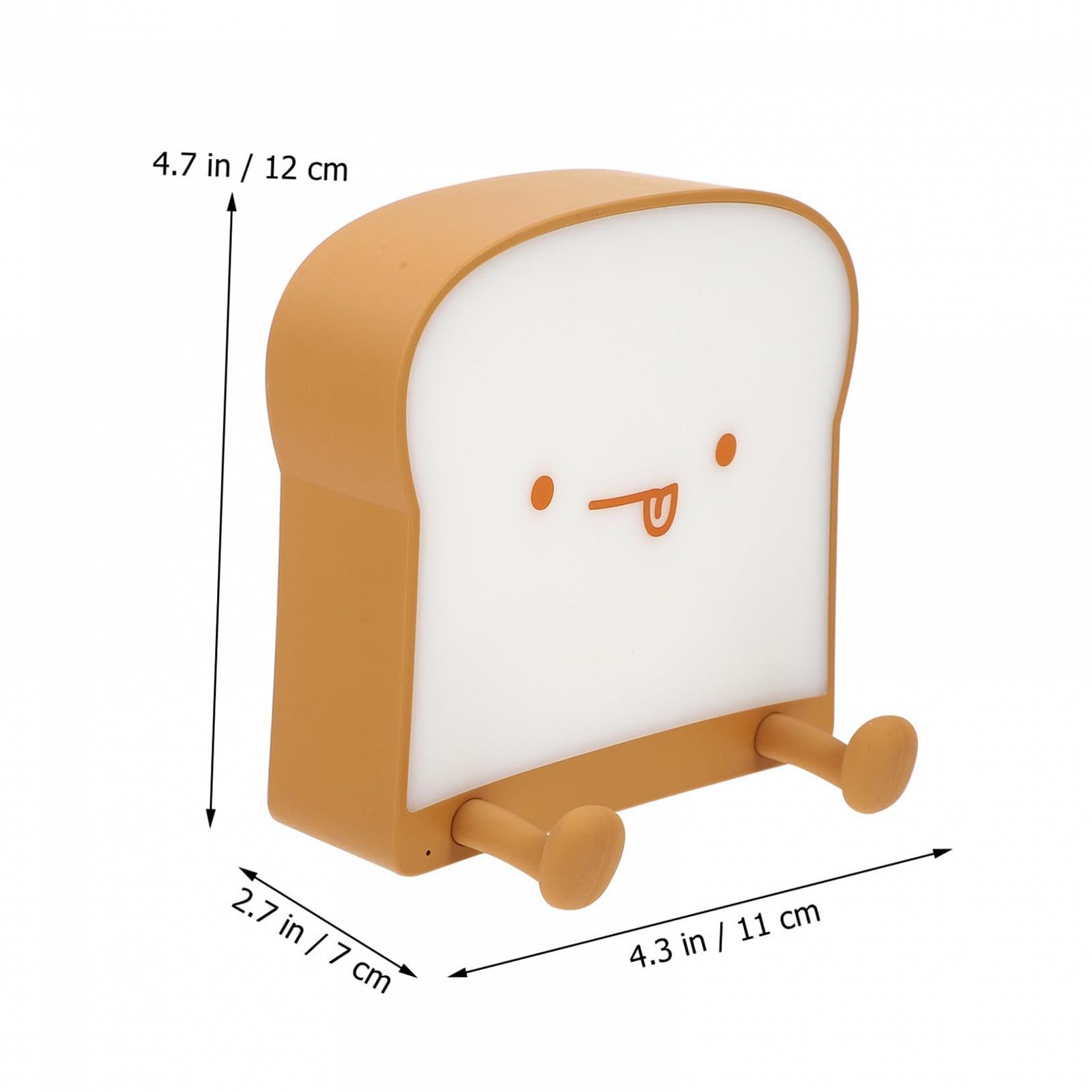 Настольная лампа OSALADI Toast Ночник силиконовая подставка для телефона, фото №3 Настольная лампа OSALADI Toast Ночник силиконовая подставка для телефона, фото №3