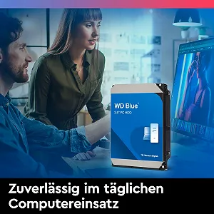 Жесткий диск Western Digital WD Blue 3.5" 4 ТБ SATA 6 Гб/с synthetic.ua - Фото 1