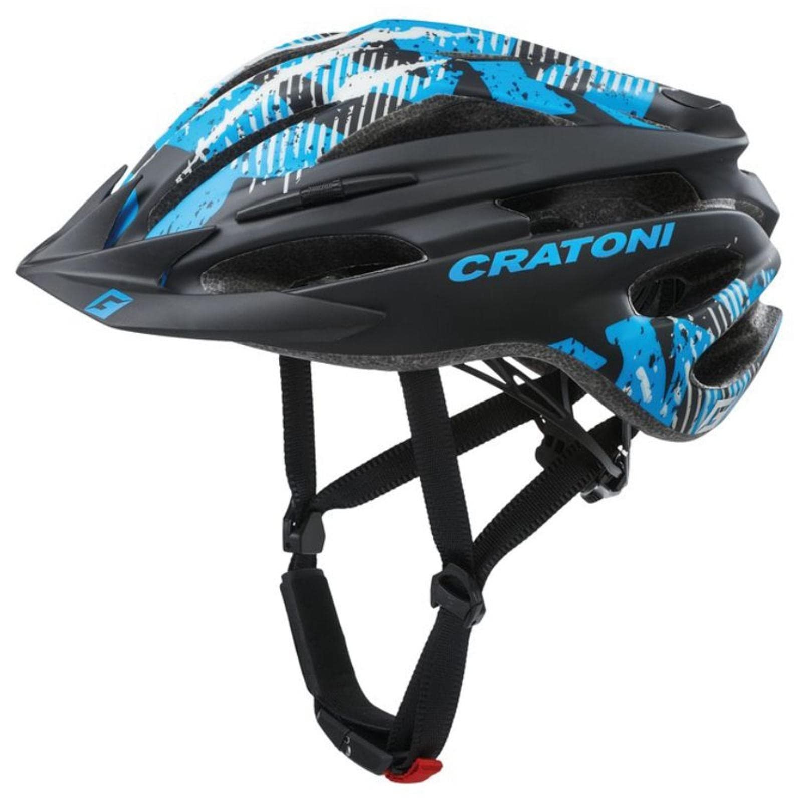 Шолом MTB Cratoni Pacer Чорний/Синій, фото №1