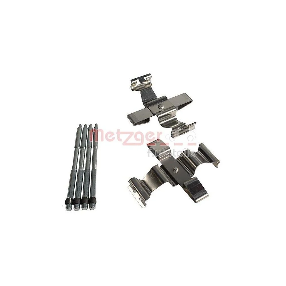 Комплект аксесуарів, гальмівні колодки METZGER 109-0109 GREENPARTS для задньої осі, фото №1