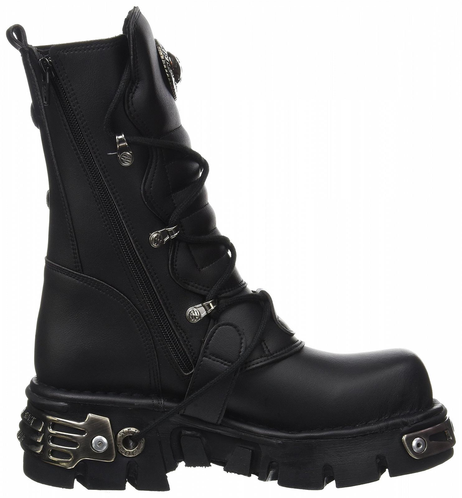 Чоботи New Rock M 373 S7 Шнурівка Чорний, фото №6 Чоботи New Rock M 373 S7 Шнурівка Чорний, фото №6