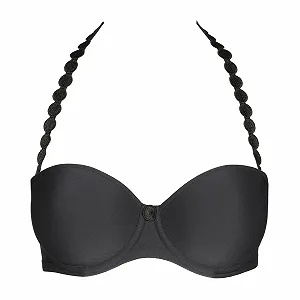 Бюстгальтер Marie Jo Tom ущільнений без бретелей Charcoal ціна на synthetic.ua - Фото 1 Бюстгальтер Marie Jo Tom ущільнений без бретелей Charcoal synthetic.ua - Фото 1