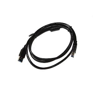 Кабель USB 2.0 - 1.5m AM/BM Atcom феррит. фильтр, черный (5474) - Фото 1