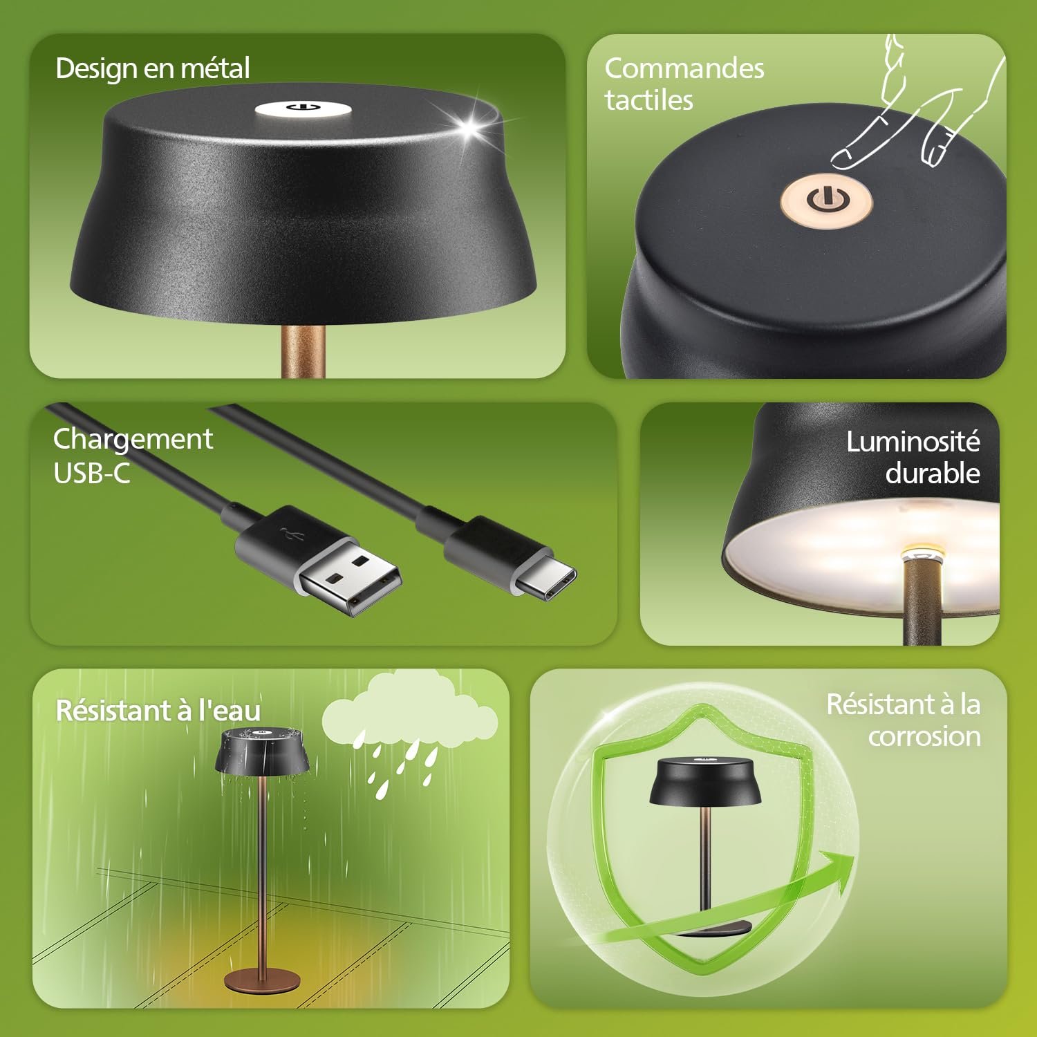 Настільна лампа PHILIPS Wireless Portable LED Rechargeable 3 кольори, фото №2