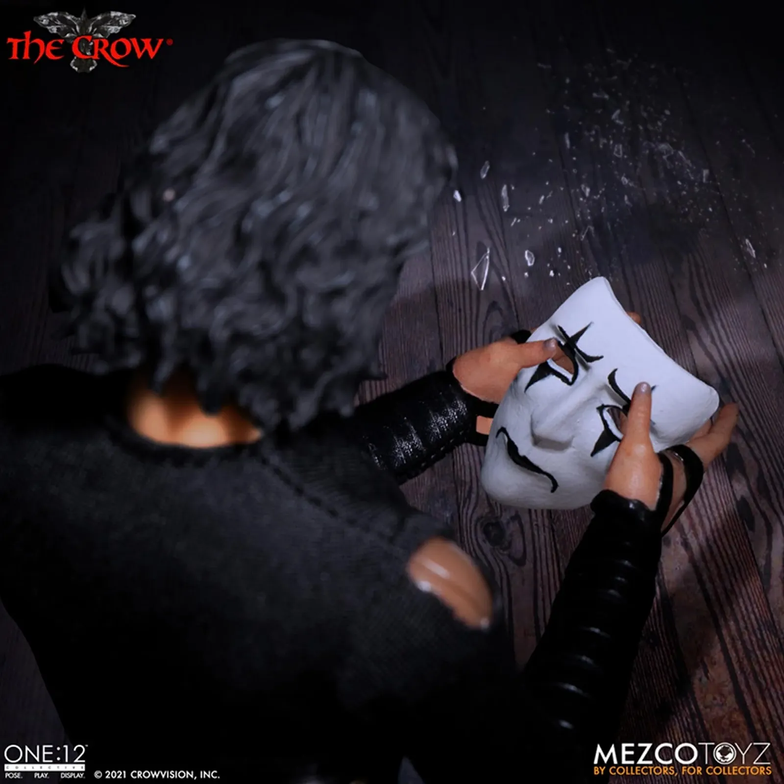Ігрова фігурка Mezco One:12 The Crow Eric Draven 100% пластик різнокольорова, фото №7
