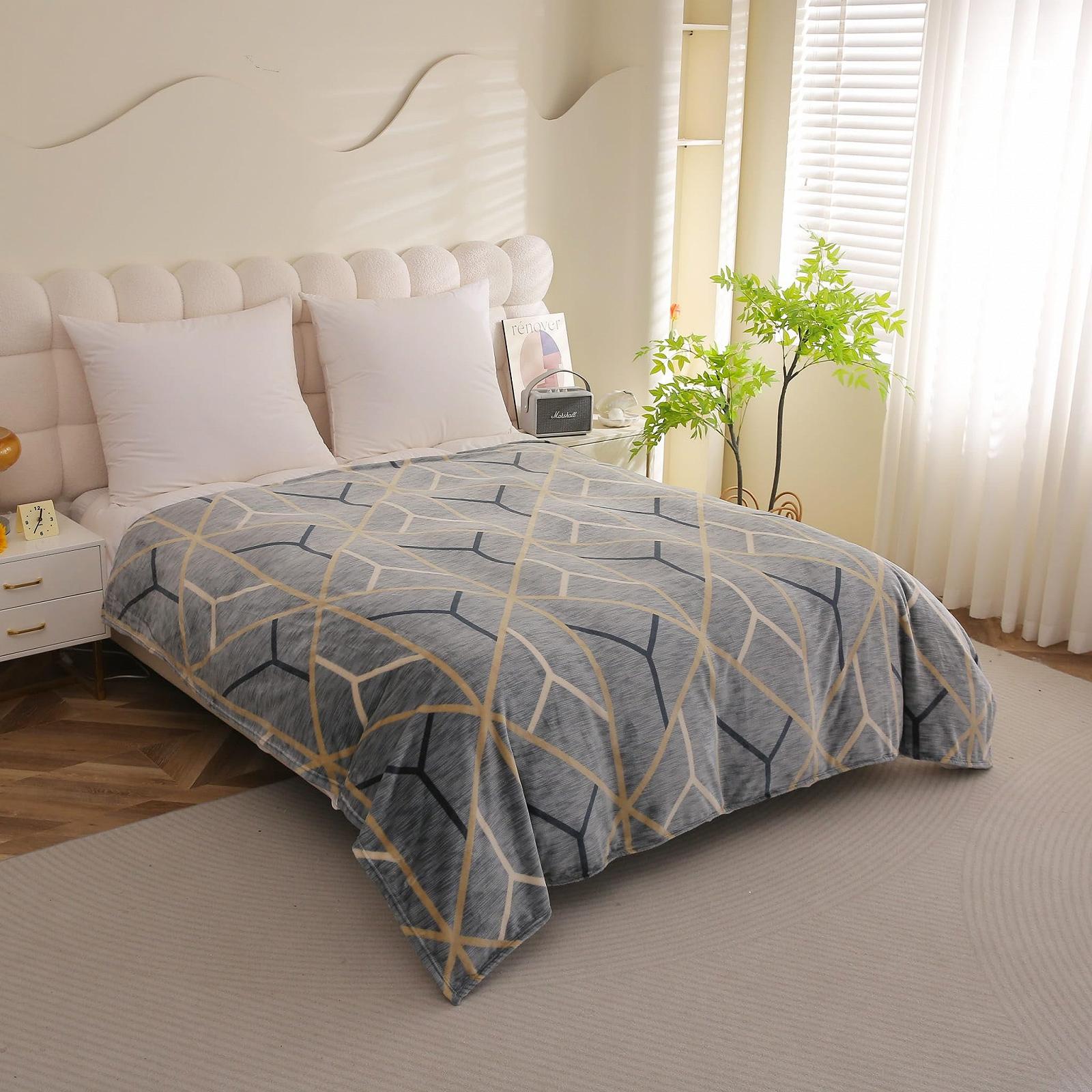 Покривало Cuddly Blanket Геометричний візерунок 160 x 200 см Зимова, фото №5 Покривало Cuddly Blanket Геометричний візерунок 160 x 200 см Зимова, фото №5