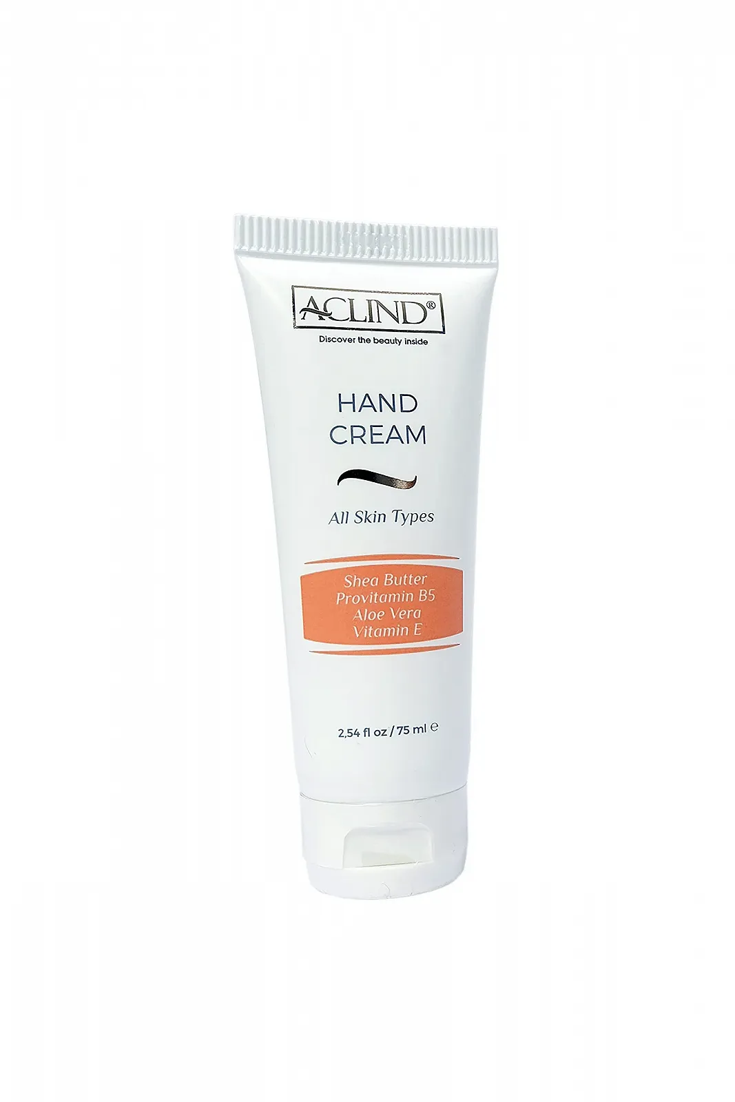 Крем для рук ACLIND Enriched - Увлажняющий, смягчающий и для гибкости, провитамин B5, витамин E, алоэ вера 75 мл, фото №1
