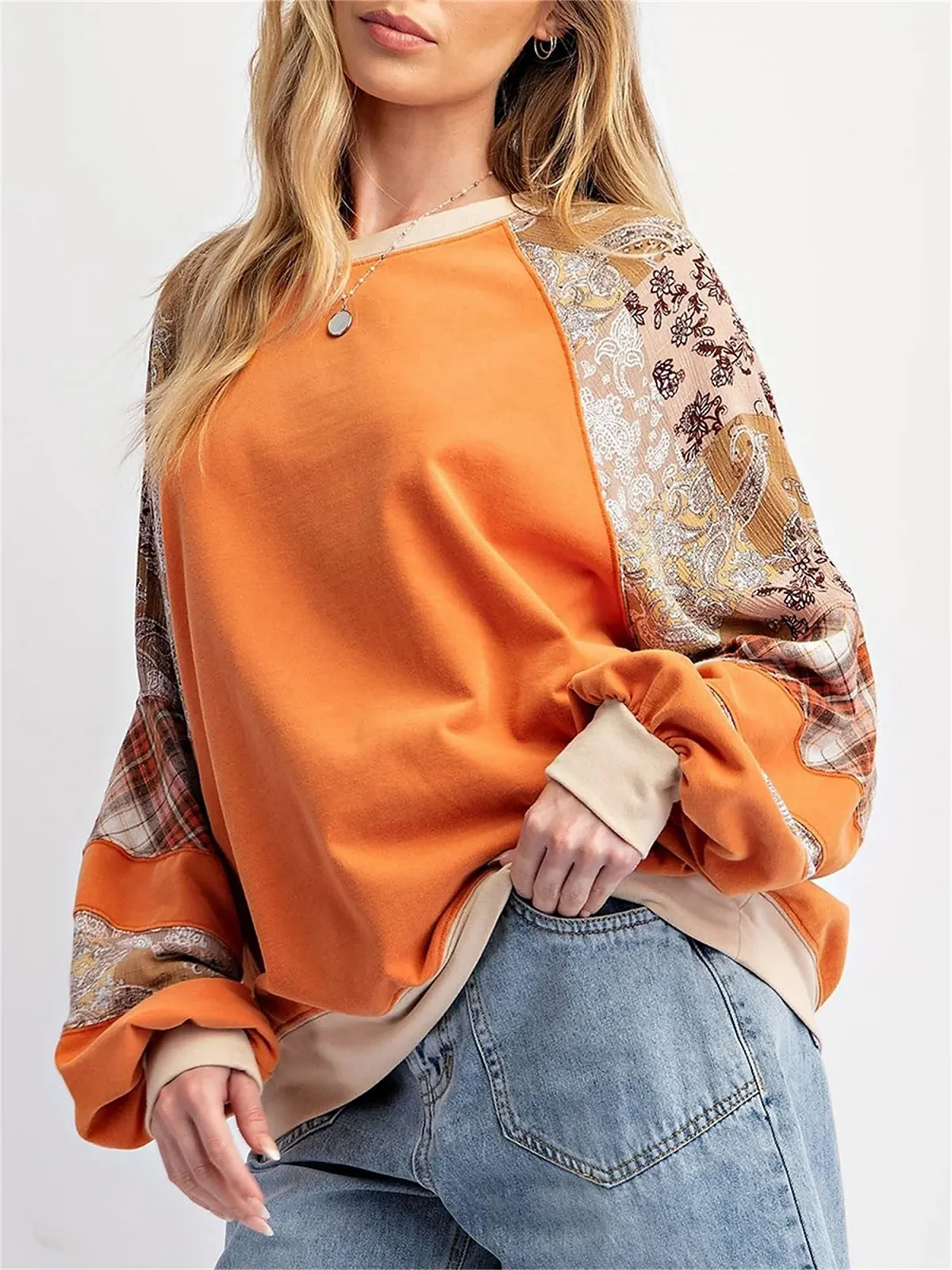 Світшот SANSIWU Y2K Вінтажний, оверсайз, з графічним принтом, фото №2 Світшот SANSIWU Y2K Вінтажний, оверсайз, з графічним принтом, фото №2