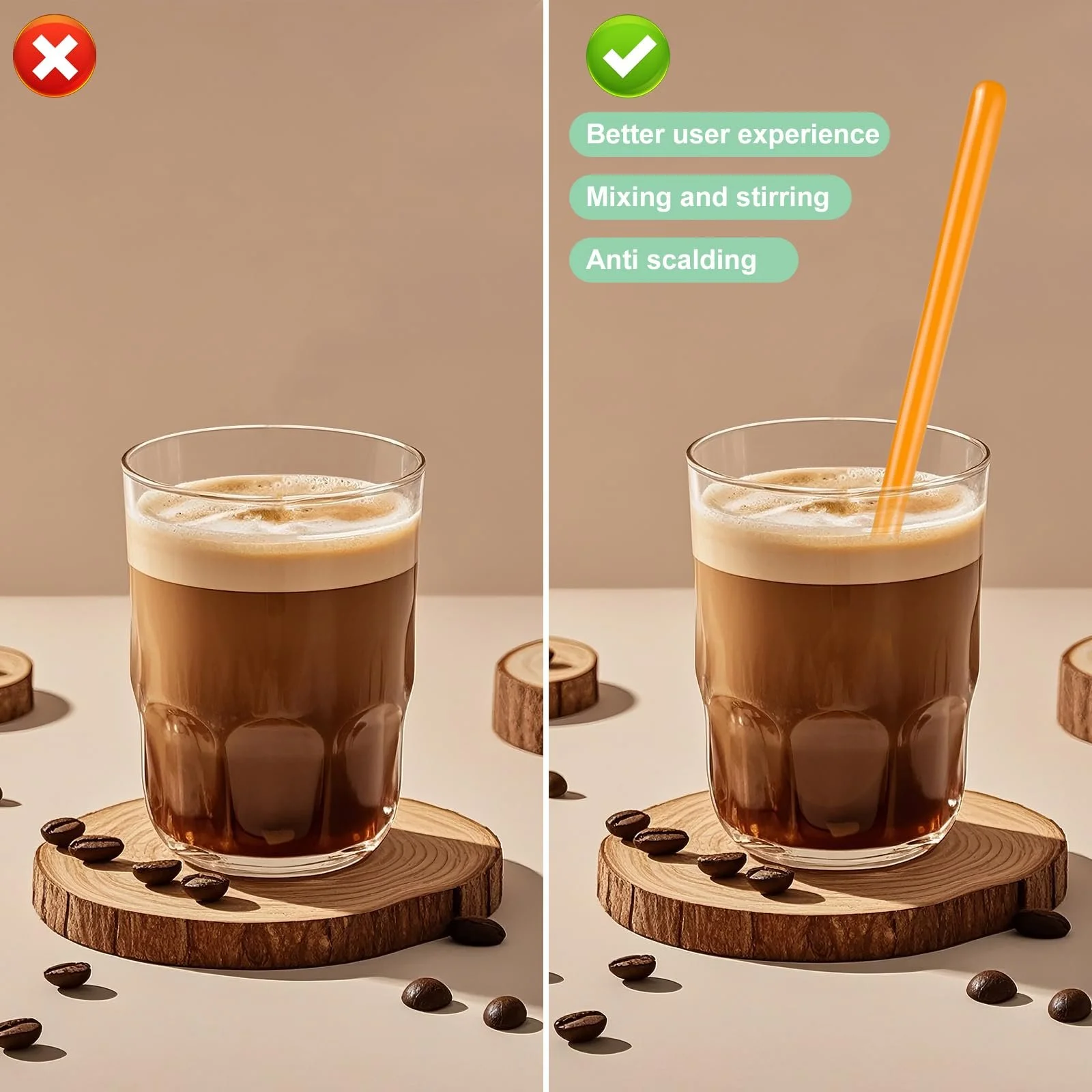 Ложки Пластикові Довгі для Десертів Набір, фото №5