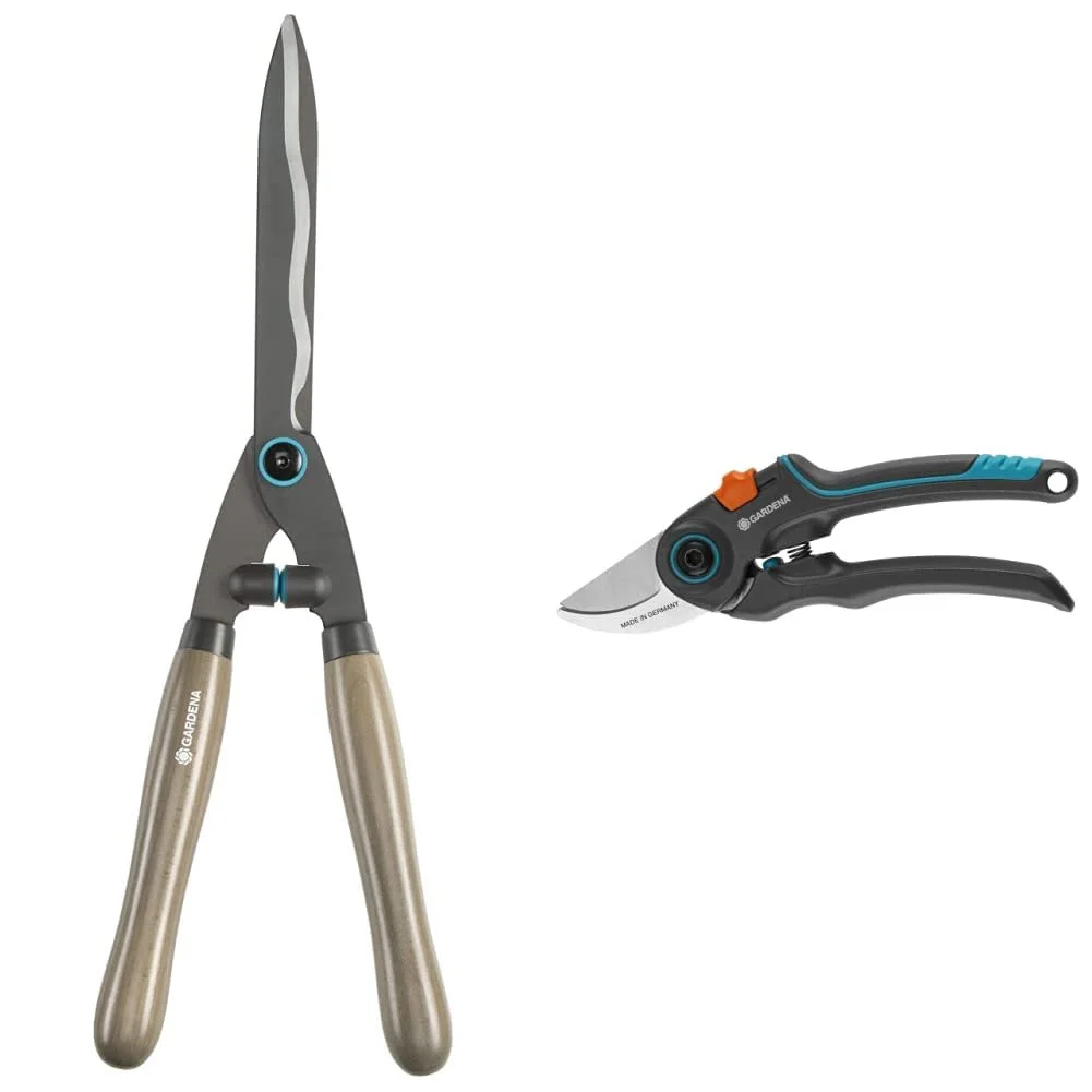 Набір садових ножиць та секатора Gardena NatureCut & ExpertCut 23 см 22 мм (12300-20), фото №1