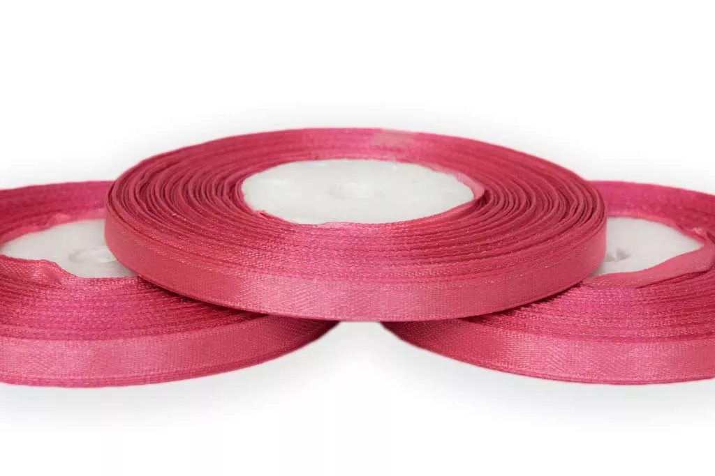 Лента атласная Лентомания 6мм пепельно-розовая 8048 32,5м (satin6mm-8048), фото №1