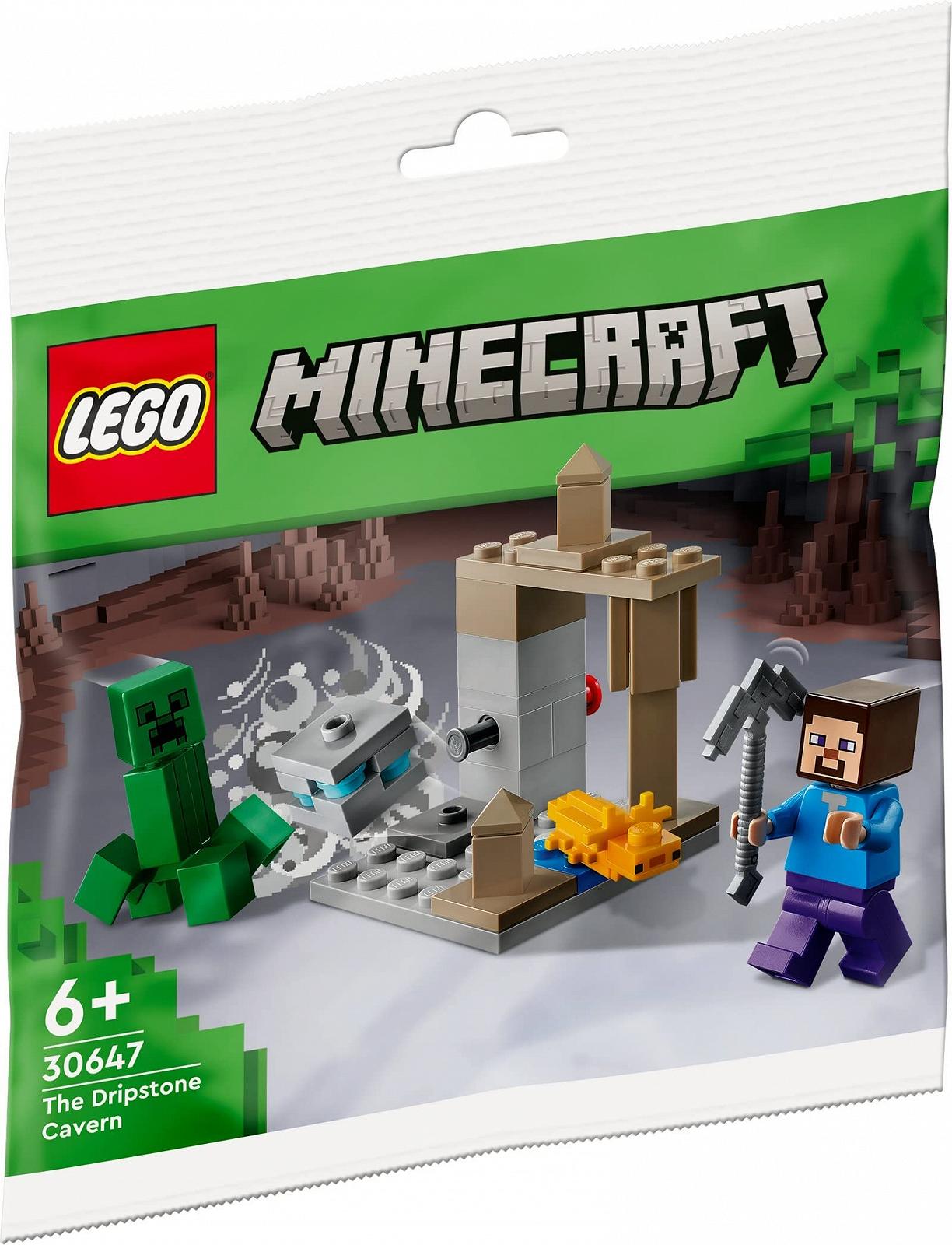 Набор Lego Minecraft 21249 The Crafting Box 4.0, 21250 The Iron Golem Fortress, 30647 The Drip Stone Cave, фото №6 Набор Lego Minecraft 21249 The Crafting Box 4.0, 21250 The Iron Golem Fortress, 30647 The Drip Stone Cave, фото №6
