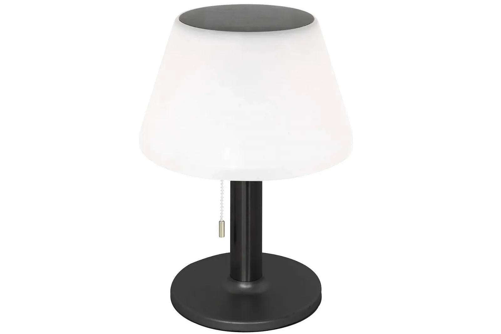 Настільна лампа Kynast Solar LED 10 LED 2 рівні яскравості Тепла біла Чорна для вулиці, фото №1