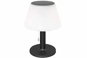 Настільна лампа Kynast Solar LED 10 LED 2 рівні яскравості Тепла біла Чорна для вулиці - Фото 1