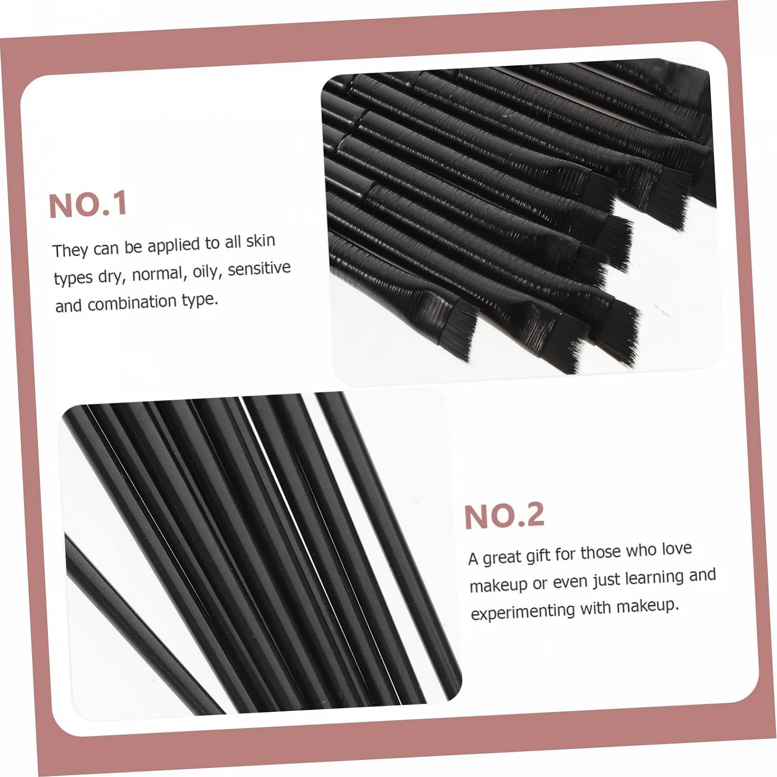 Кисти для подводки Beaupretty, фото №2 Кисти для подводки Beaupretty, фото №2