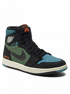 Кросівки Jordan 1 Retro High Element Gore-Tex Black Olive 40.5 synthetic.ua - Фото 1