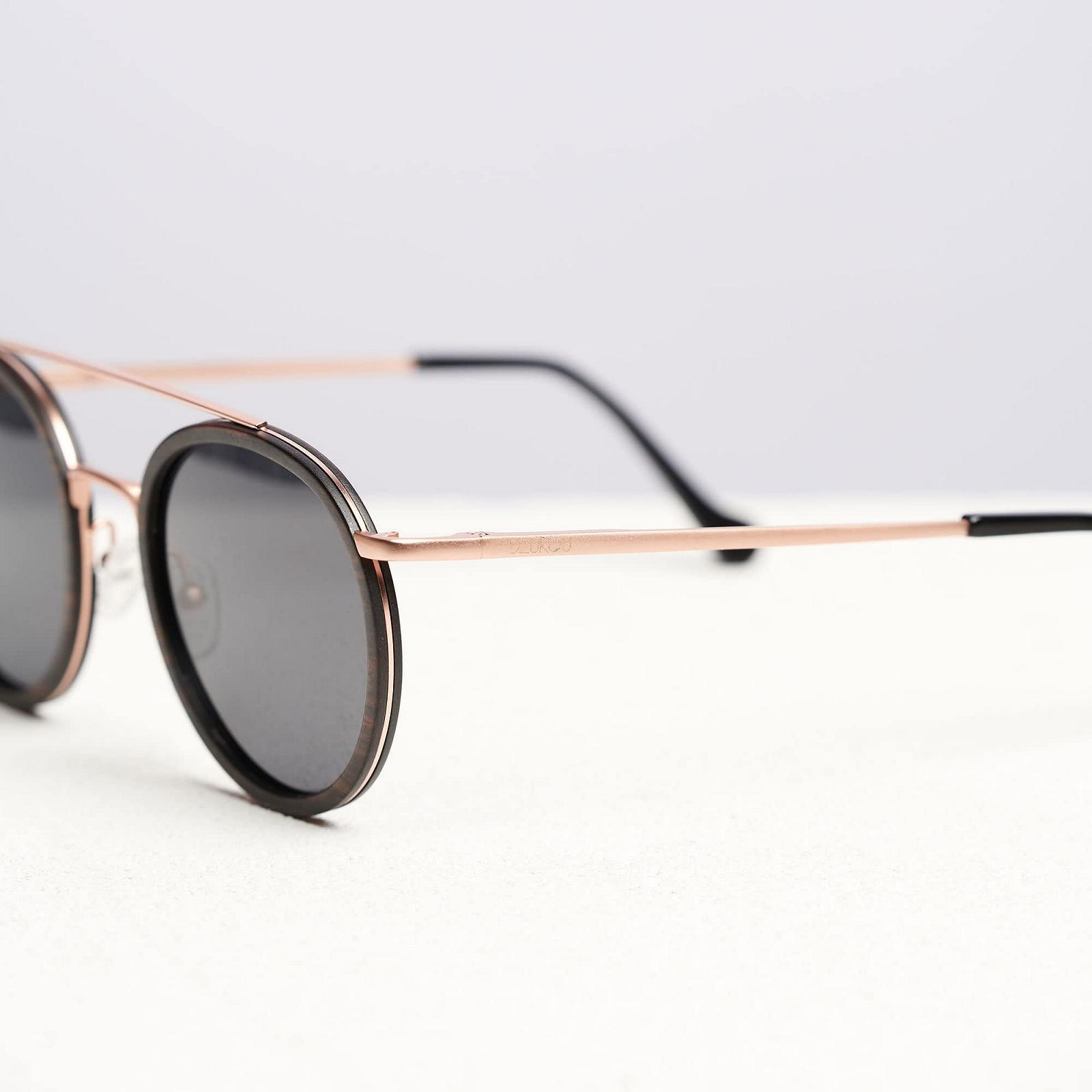 Сонцезахисні окуляри Жіночі Dzukou Double Date Поляризовані з UV400 захистом Кругла оправа, фото №4