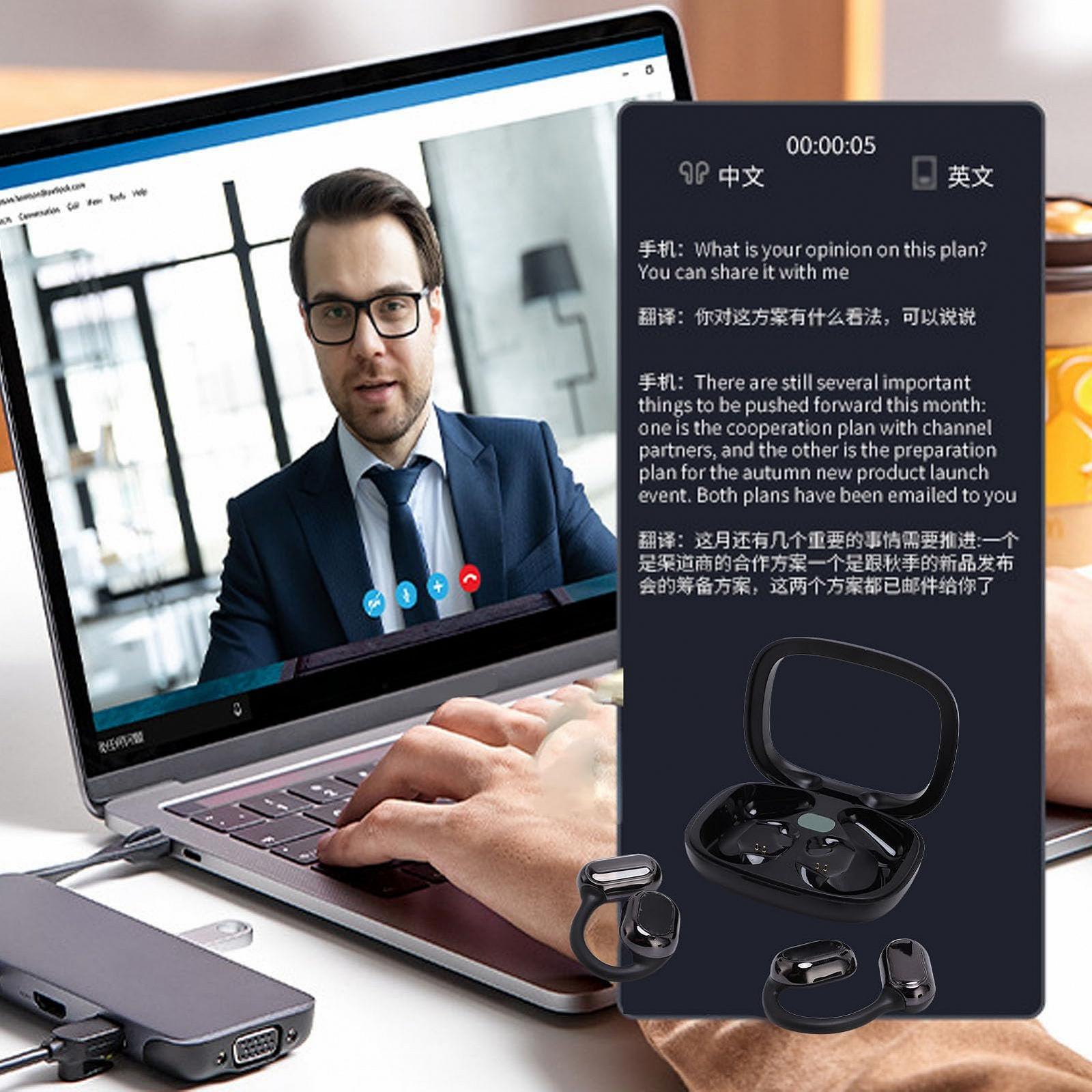 Навушники-перекладачі Real Time з голосовим перекладачем, Bluetooth-навушники, фото №9