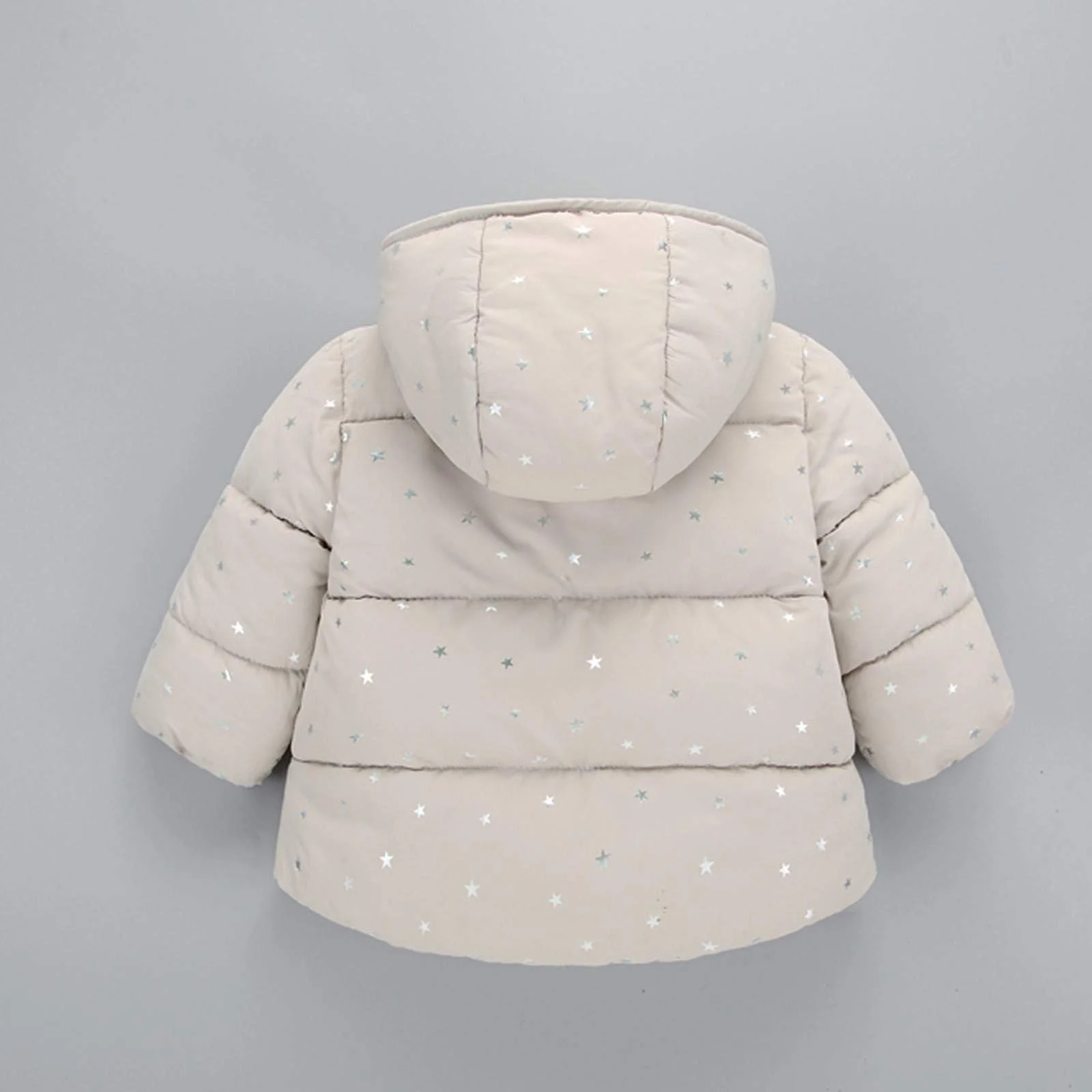 Зимова куртка для дівчат, стьобана куртка, дитяча куртка, фото №2