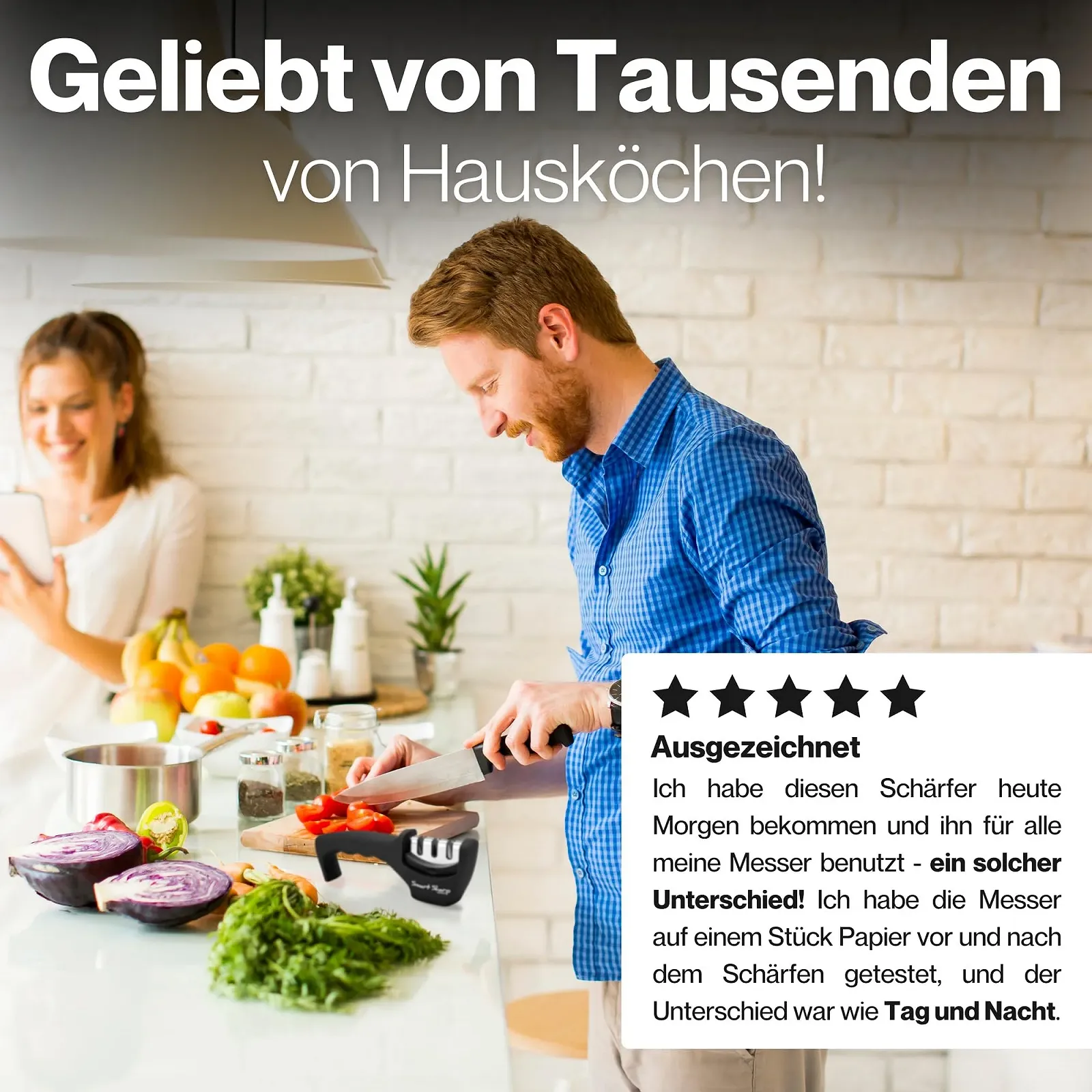 Точило для ножів Lantana Smart Sharp ручне 3-рівневе професійне, фото №4 Точило для ножів Lantana Smart Sharp ручне 3-рівневе професійне, фото №4