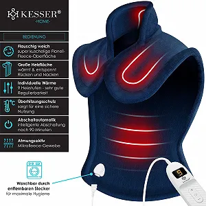 Електрична грілка KESSER Для спини, плечей, шиї - Фото 1
