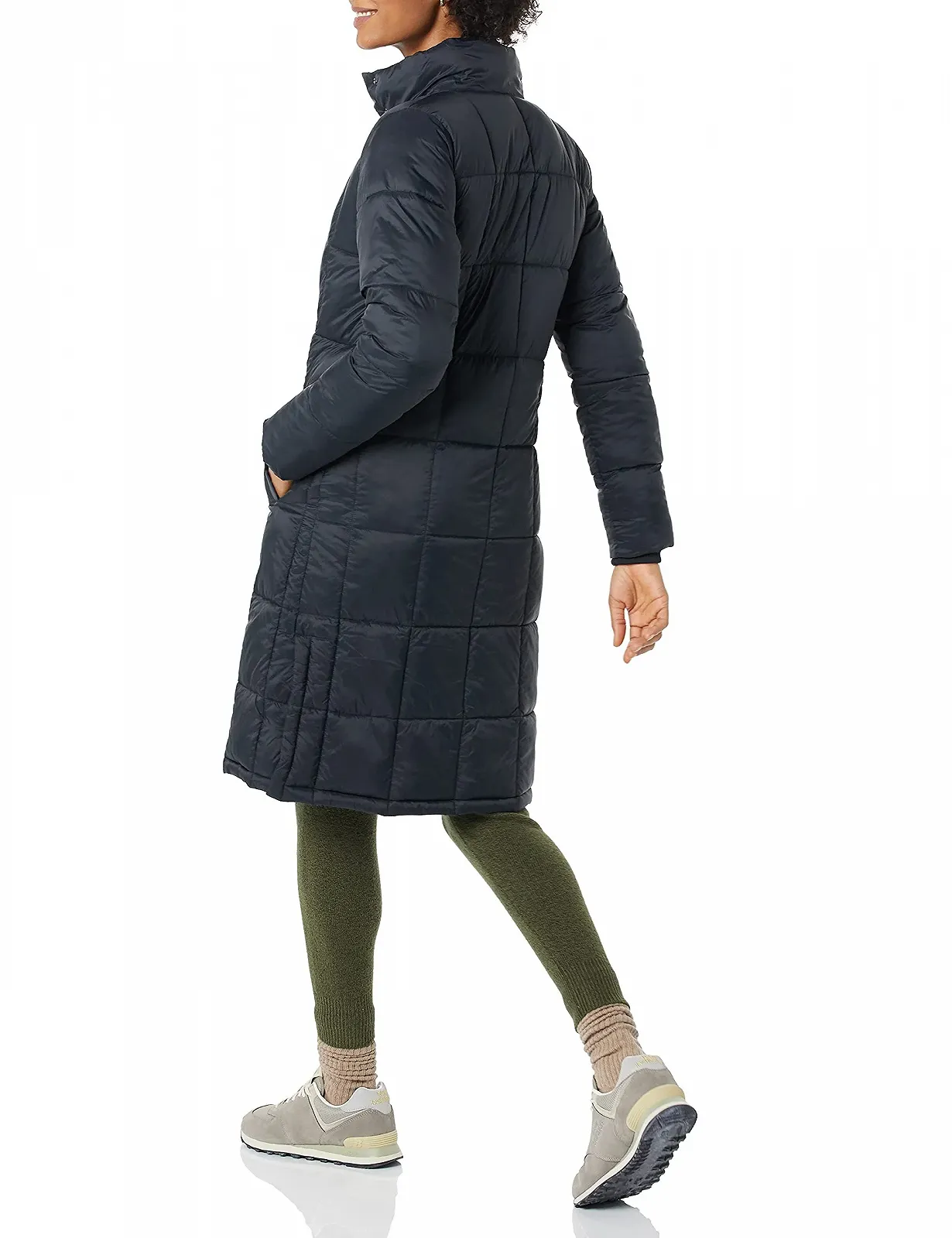 Жіноче зимове пальто-пуховик Amazon Essentials Lightweight Quilted Long Puffer, фото №2