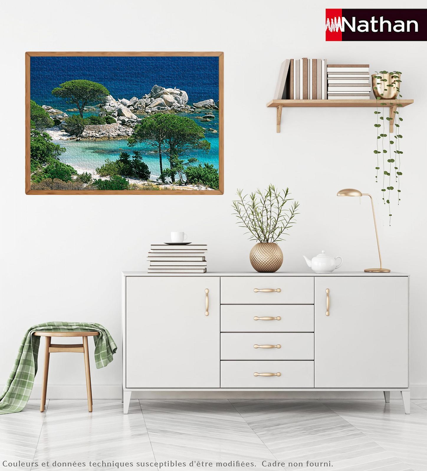 Пазлы Nathan Escape Collection Palombaggia Beach South Corsica 1000 эл. 12000914, фото №3