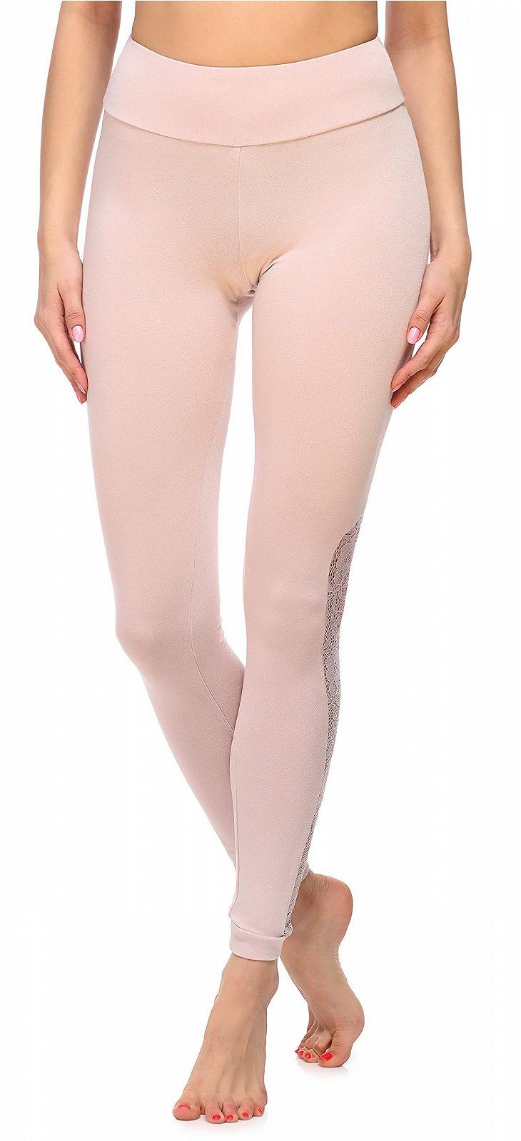Леггинсы Merry Style MS10-310 Женские Длинные с Кружевом, фото №3