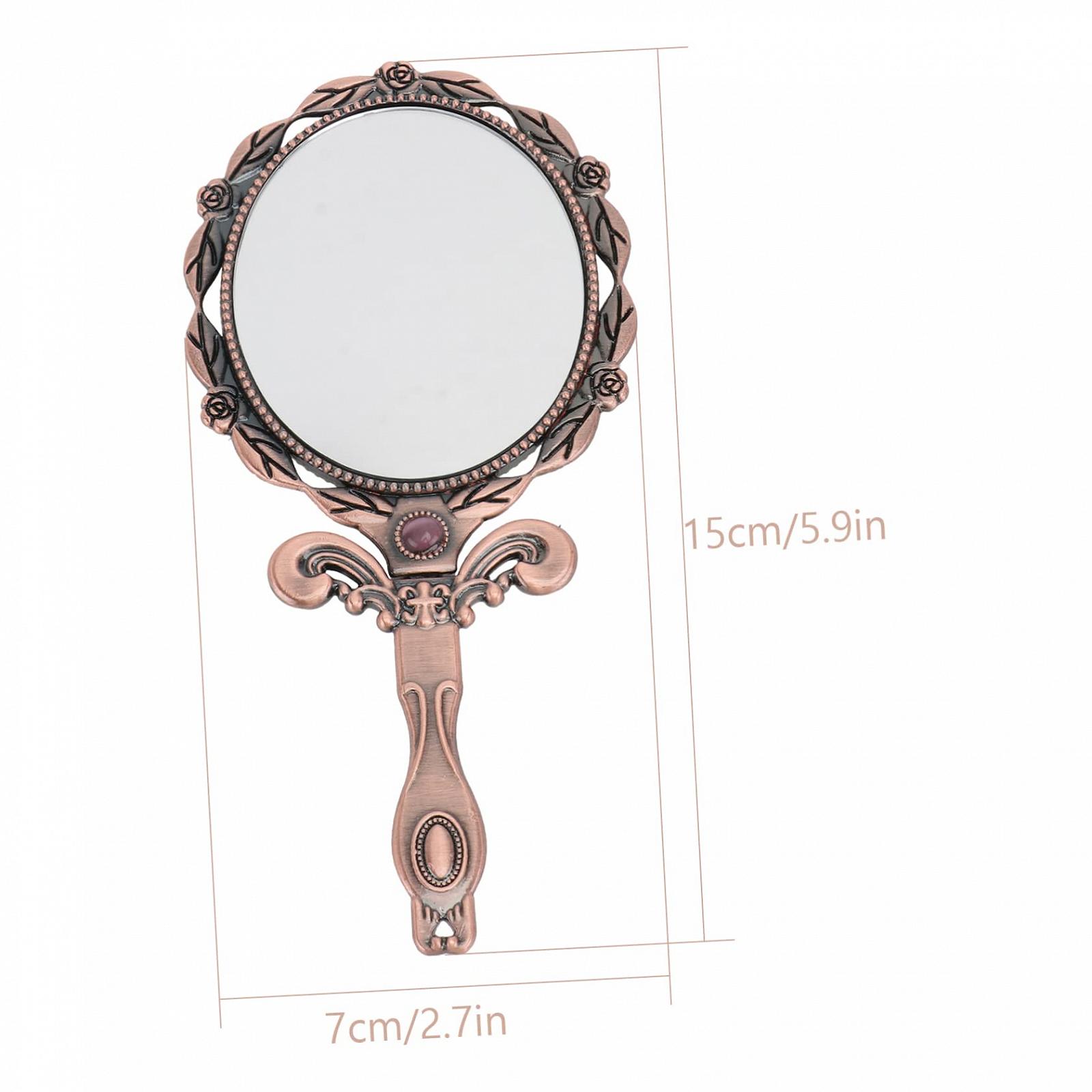 Дзеркало Angoily Vintage Дорожнє Дзеркало Складане З Ручкою, фото №3 Дзеркало Angoily Vintage Дорожнє Дзеркало Складане З Ручкою, фото №3