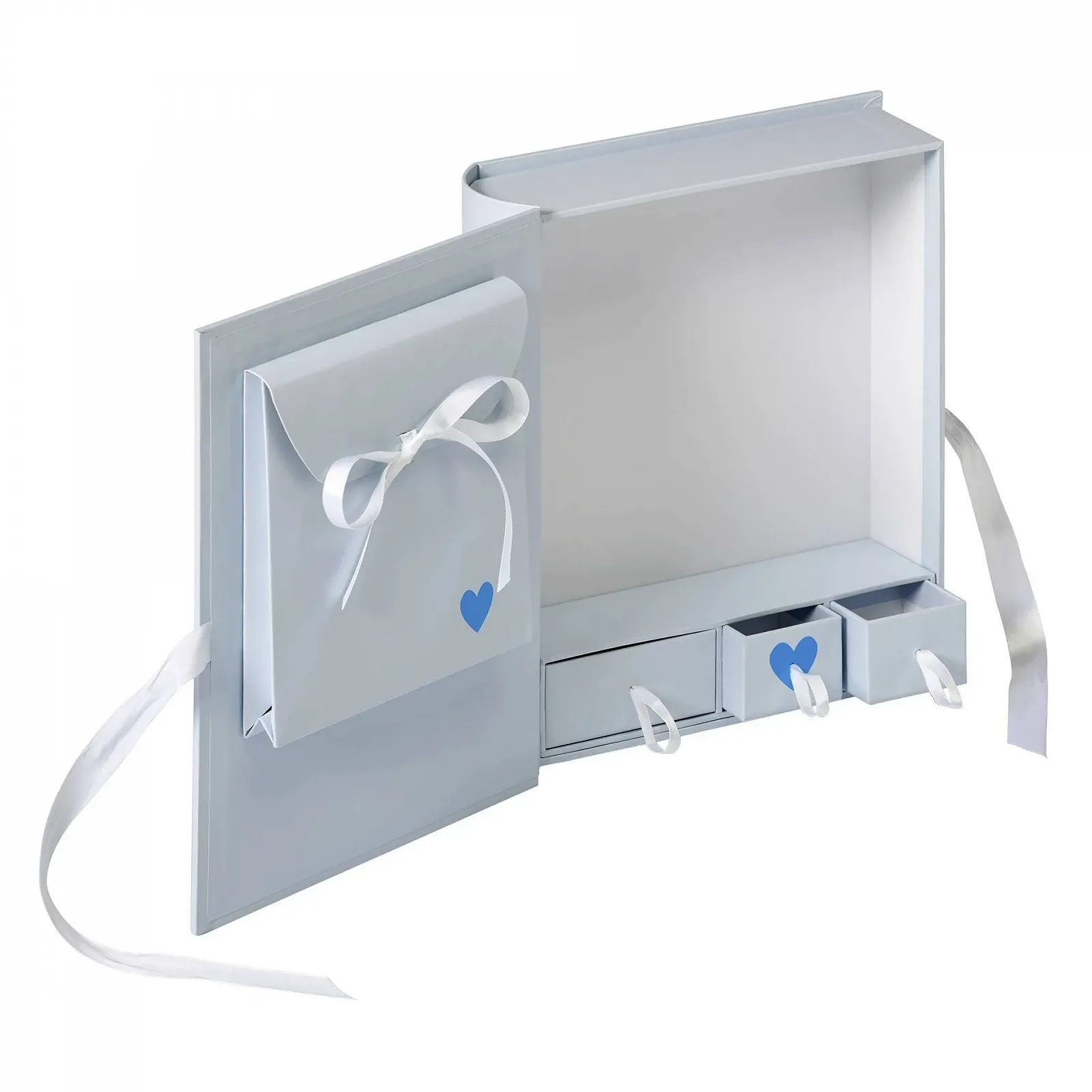 Детская коробка Walther Baby Box Baby Animal, синяя, 27 x 3 x 25 см, фото №3 Детская коробка Walther Baby Box Baby Animal, синяя, 27 x 3 x 25 см, фото №3