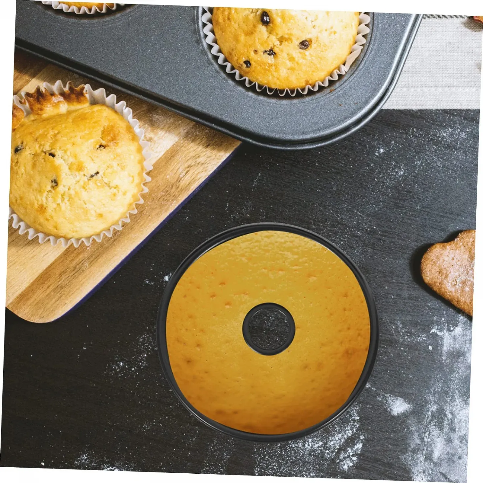 Форма для выпечки пончиков balacoo из алюминиевого сплава с антипригарным покрытием, фото №2