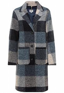 Пальто camel active Вовна Картатий - Фото 1